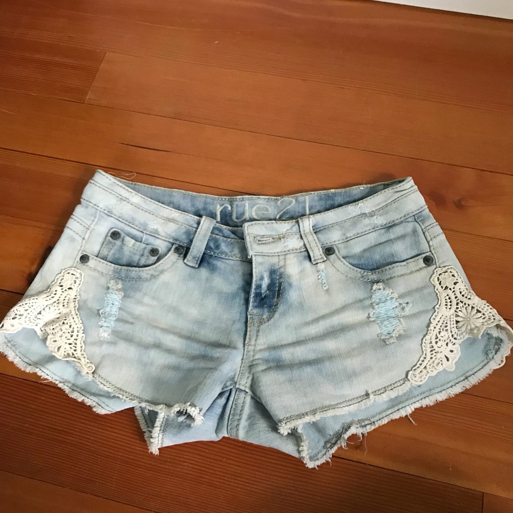 Jean shorts